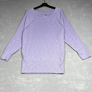 Free People We The Free Sweater Medium Lilac Purple Palisades Thermal Sweater